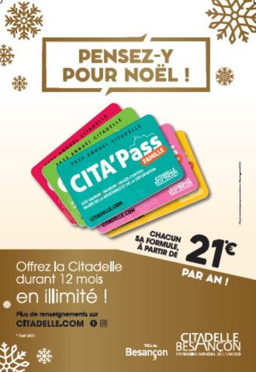Pour Noël, offrez la Citadelle en illimité!