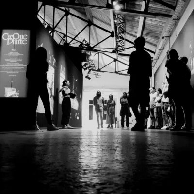 Visites guidées de l’exposition « Plume, l’éternité du saut périlleux »