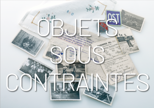 Inauguration de l’exposition virtuelle « Objets sous contraintes » – MSHE, vendredi 18 novembre