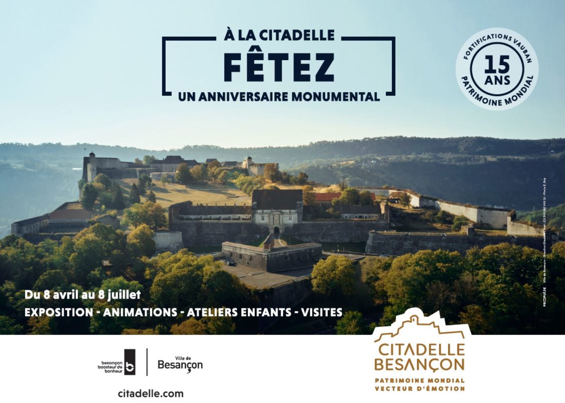 La Citadelle de Besançon dévoile sa nouvelle programmation