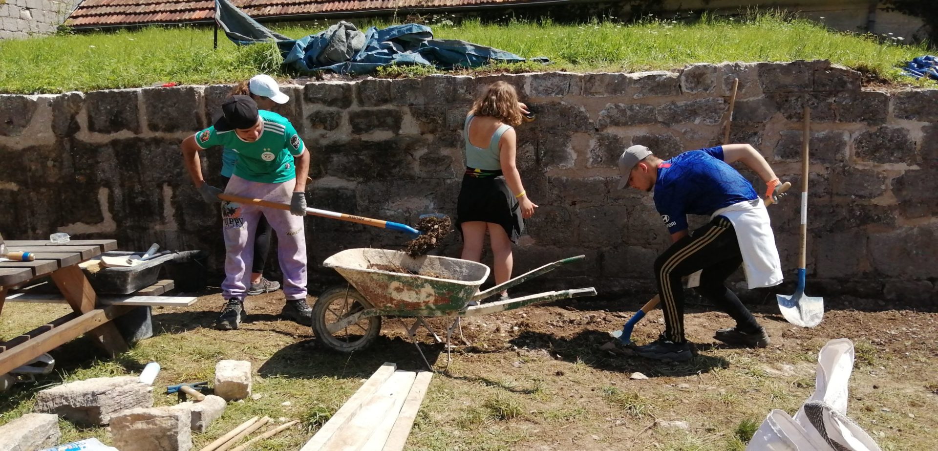 Campo di lavoro per giovani