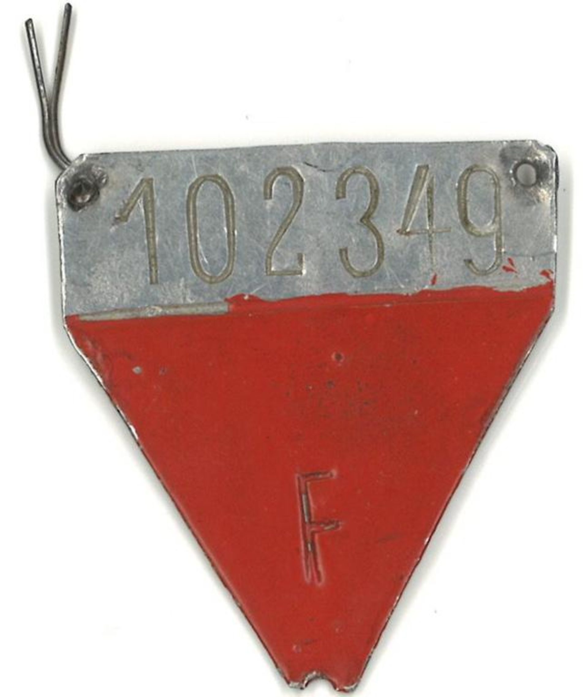 The triangle, symbol of the Museum of Resistance and Deportation