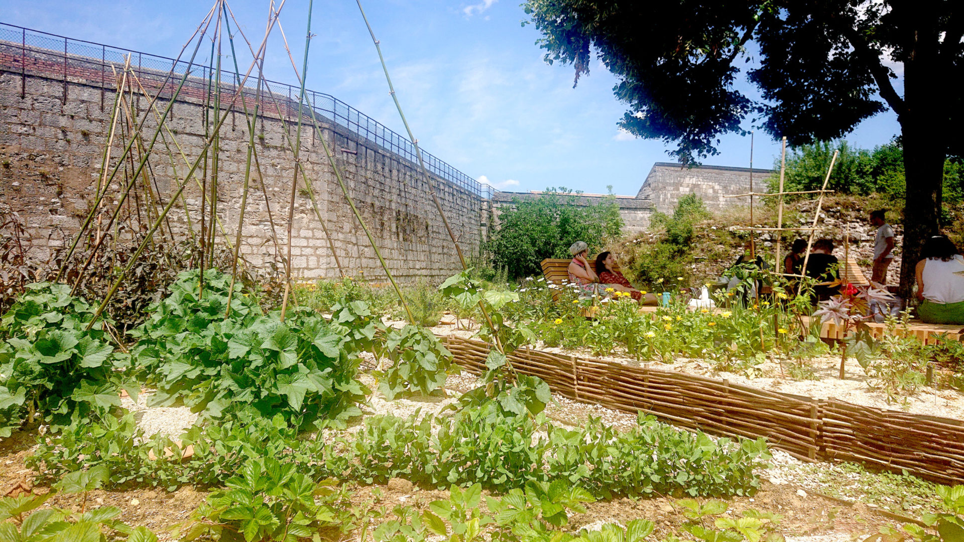 Theme gardens at La Citadelle #1: the Vauban Garden