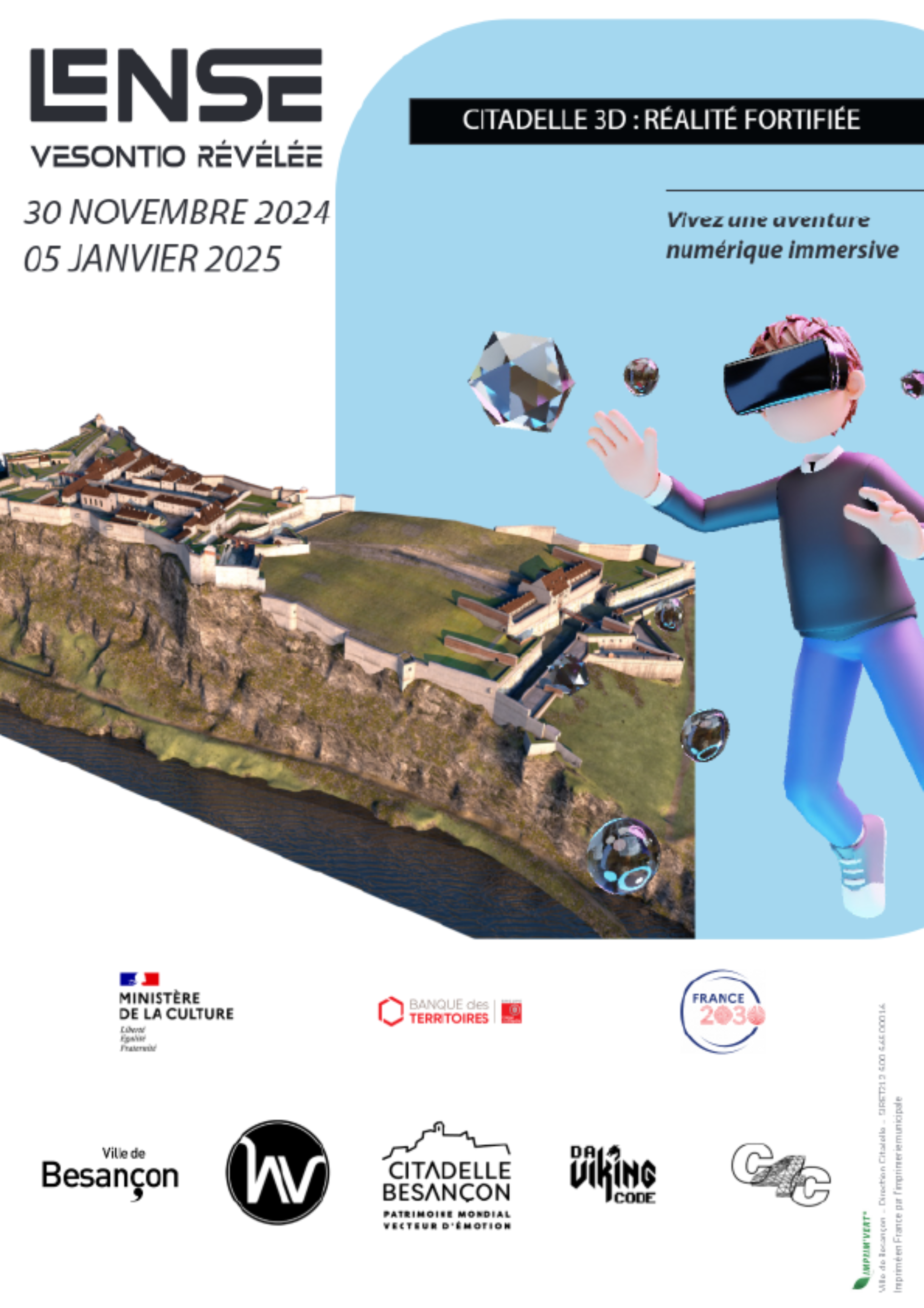 EXHIBITION - Citadelle 3D Fortified reality