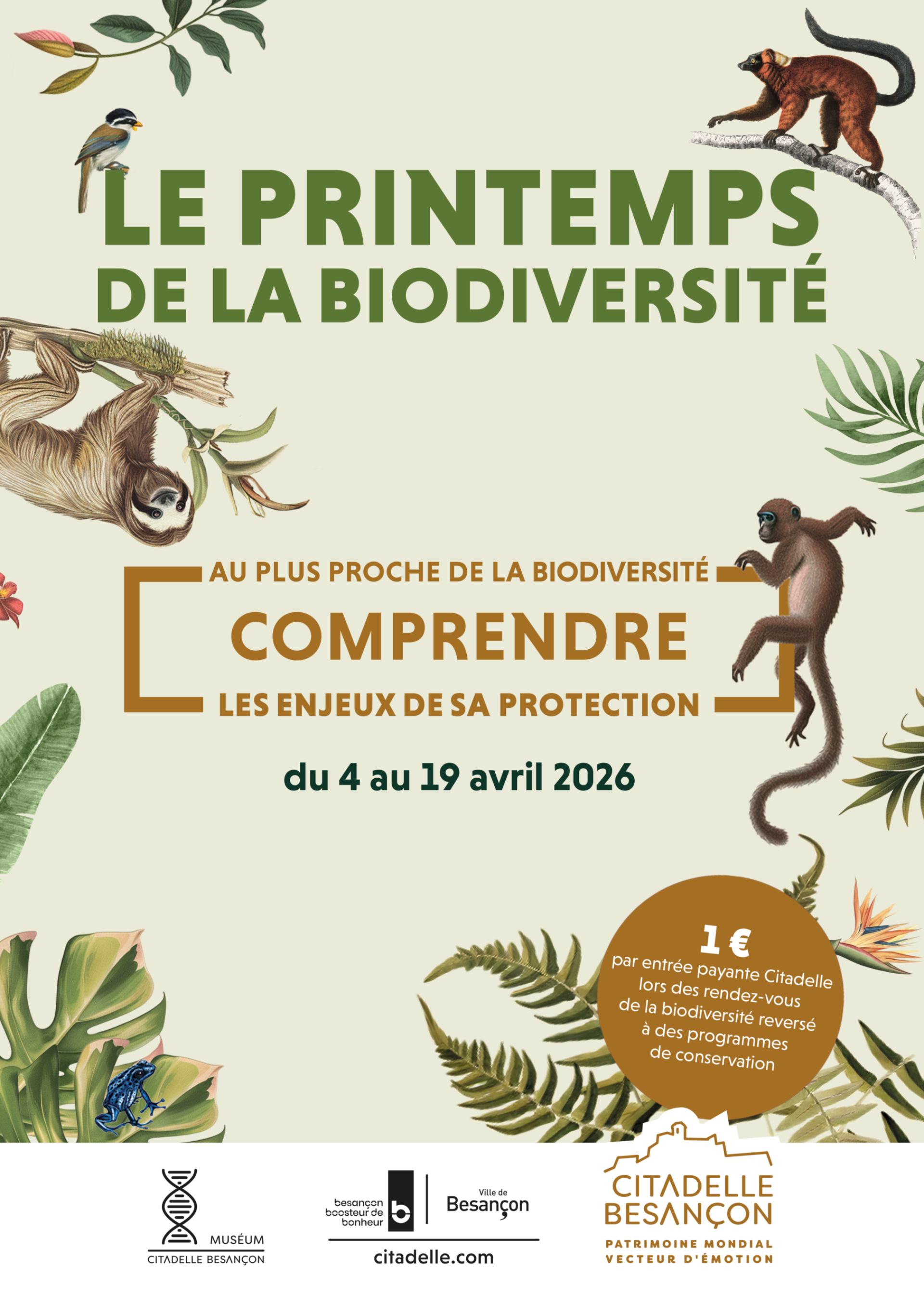 LE PRINTEMPS DE LA BIODIVERSITÉ