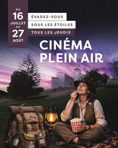 Voyagez avec les séances cinéma en plein air cet été à la Citadelle !