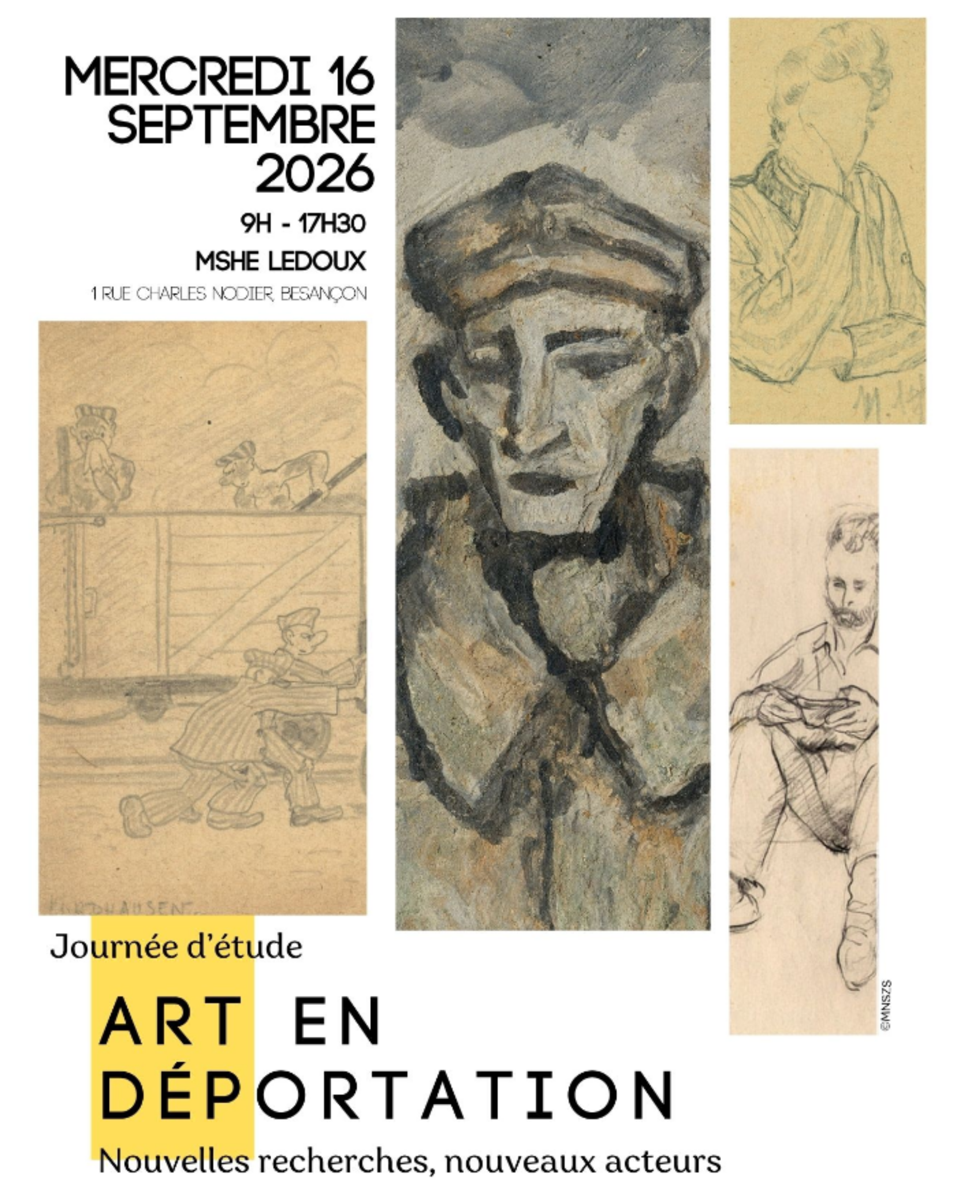 L&rsquo;Art en déportation au cœur d&rsquo;une journée d&rsquo;étude internationale