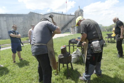 Journées Européennes du Patrimoine : démonstrations du travail de la forge et du bois